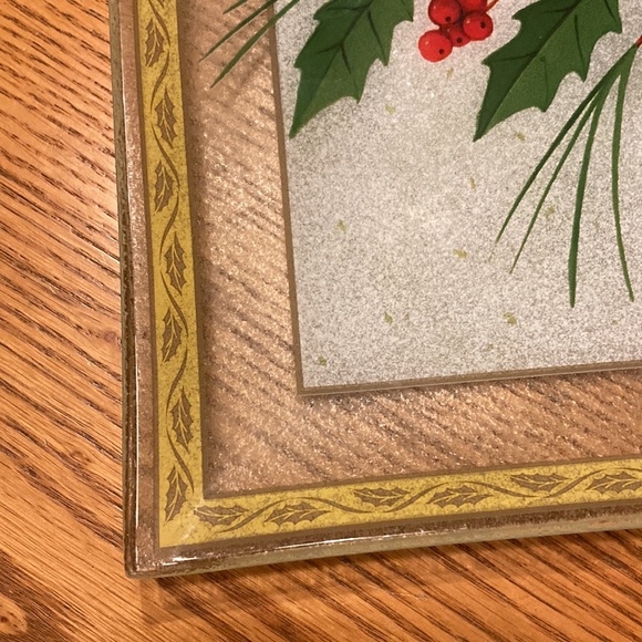 Gorham HOLLY GLASS DISH - Picture 3 of 10